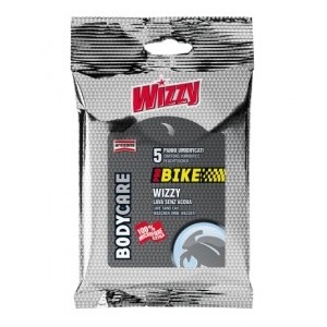 Wizzy pro bike: salviette imbibite in microfibra per la pulizia di tutte le superfici di moto e scooter